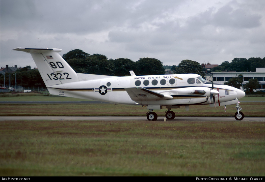 Aircraft Photo of 161322 / 1322 | Beech UC-12B Super King Air (A200C) | USA - Navy | AirHistory.net #439595