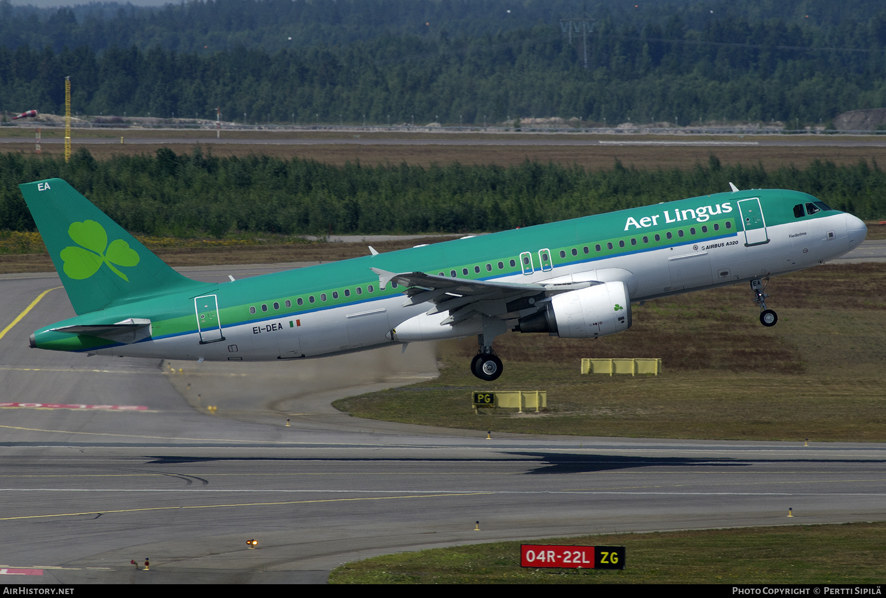 Aircraft Photo of EI-DEA | Airbus A320-214 | Aer Lingus | AirHistory.net #439596