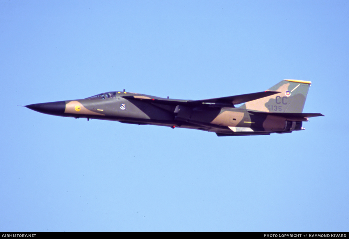 Aircraft Photo of 68-0135 | General Dynamics F-111D Aardvark | USA - Air Force | AirHistory.net #439597