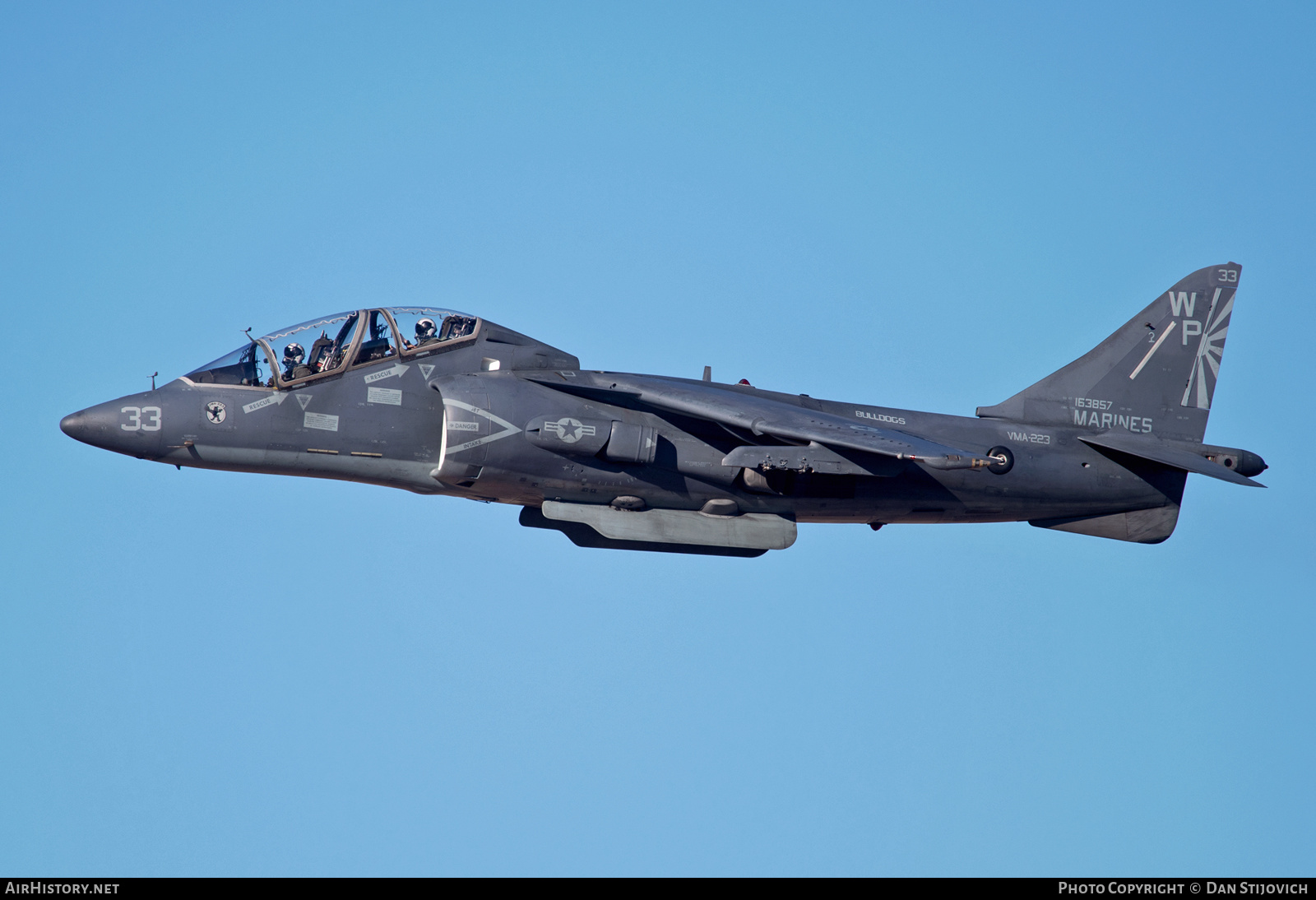 Aircraft Photo of 163857 | McDonnell Douglas TAV-8B Harrier II | USA - Marines | AirHistory.net #439602
