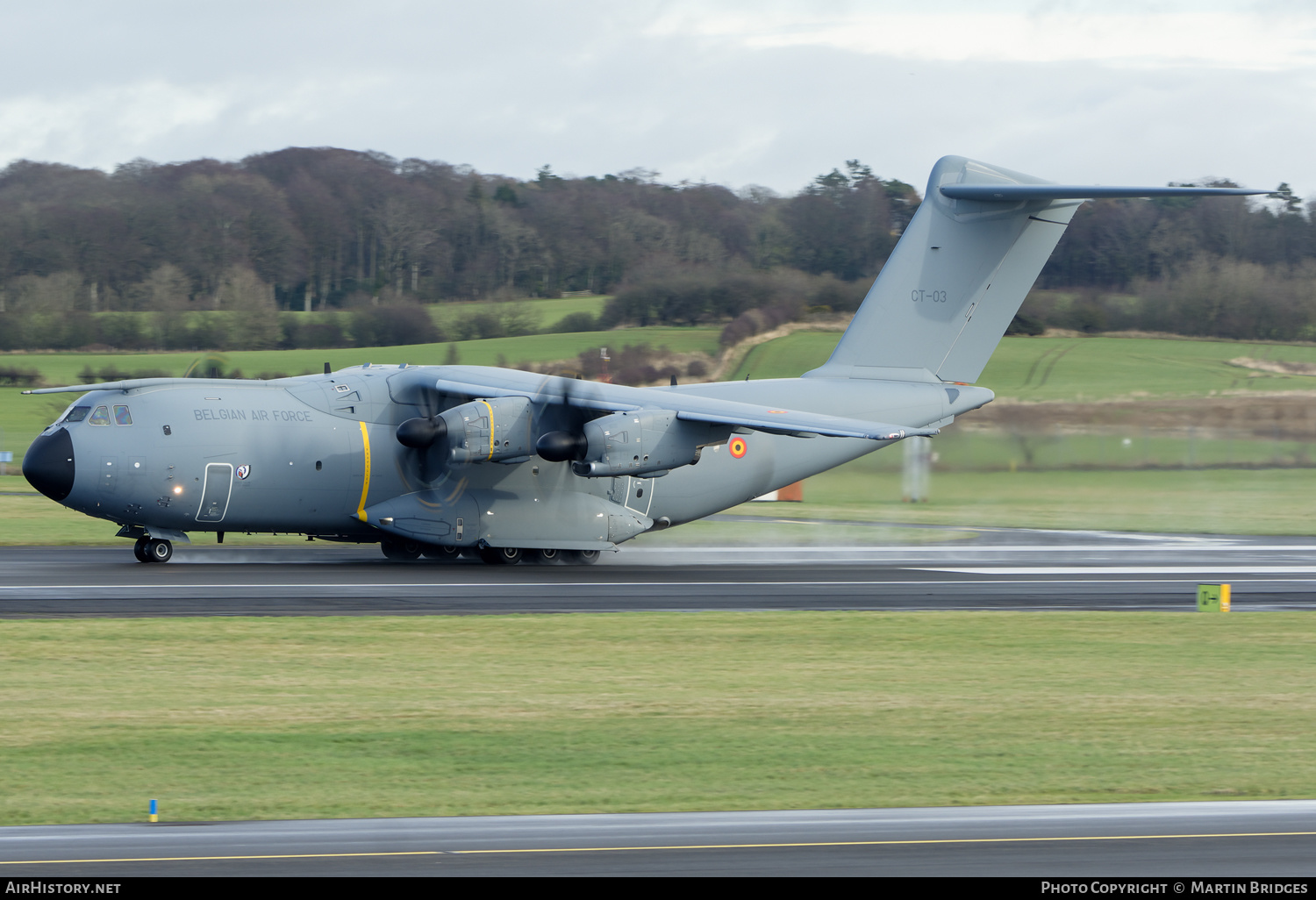 Aircraft Photo of CT-03 | Airbus A400M Atlas | Belgium - Air Force | AirHistory.net #439609