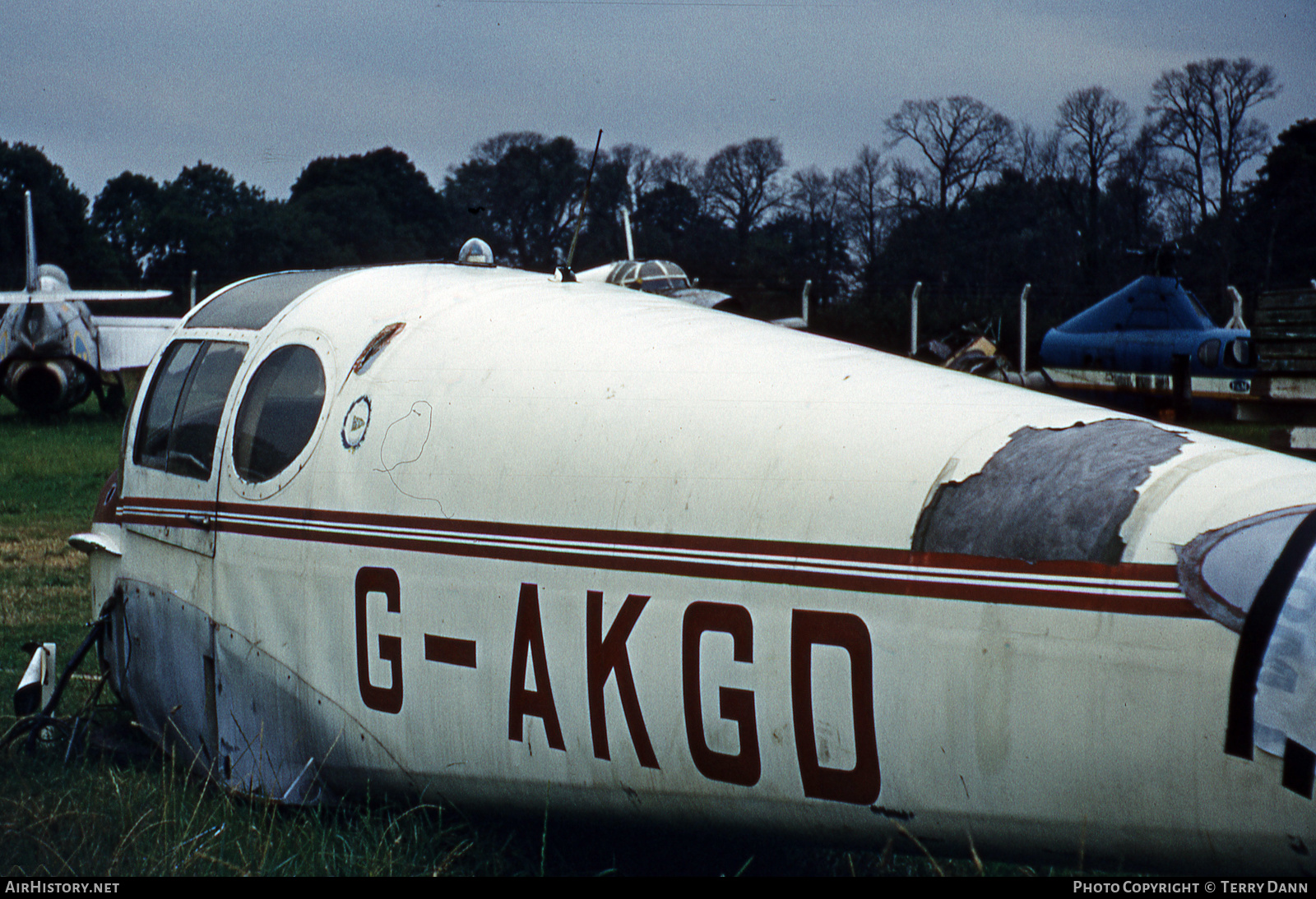 Aircraft Photo of G-AKGD | Miles M.65 Gemini 1A | AirHistory.net #439622