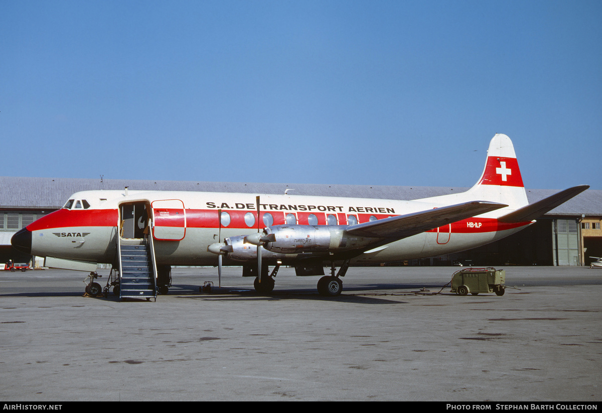 Aircraft Photo of HB-ILP | Vickers 803 Viscount | SATA - SA de Transport Aérien | AirHistory.net #439682