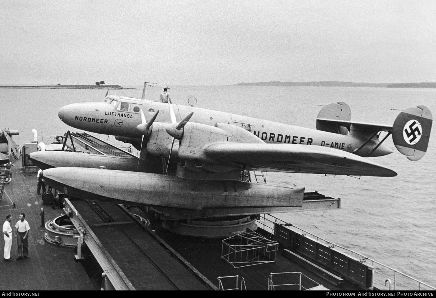 Aircraft Photo of D-AMIE | Hamburger Flugzeugbau Ha 139 V1 | Deutsche Luft Hansa | AirHistory.net #439689