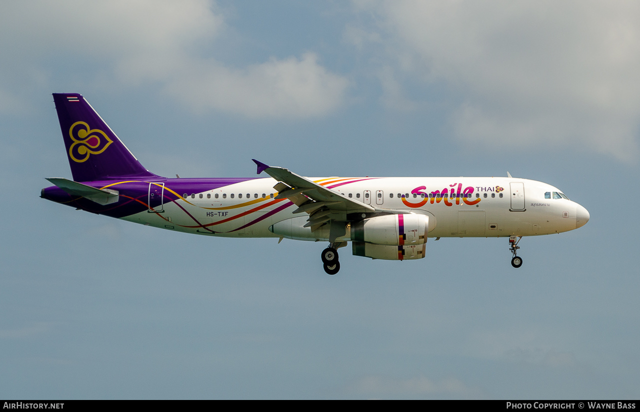 Aircraft Photo of HS-TXF | Airbus A320-232 | Thai Smile | AirHistory.net #439700