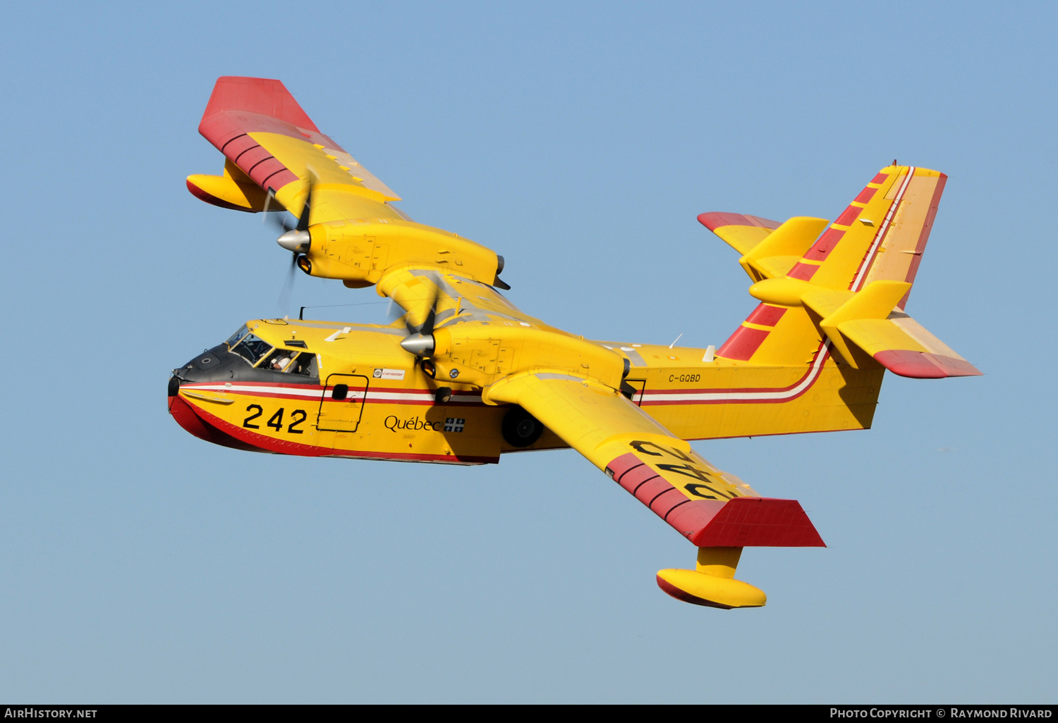 Aircraft Photo of C-GQBD | Canadair CL-415 (CL-215-6B11) | Gouvernement du Québec | AirHistory.net #439713