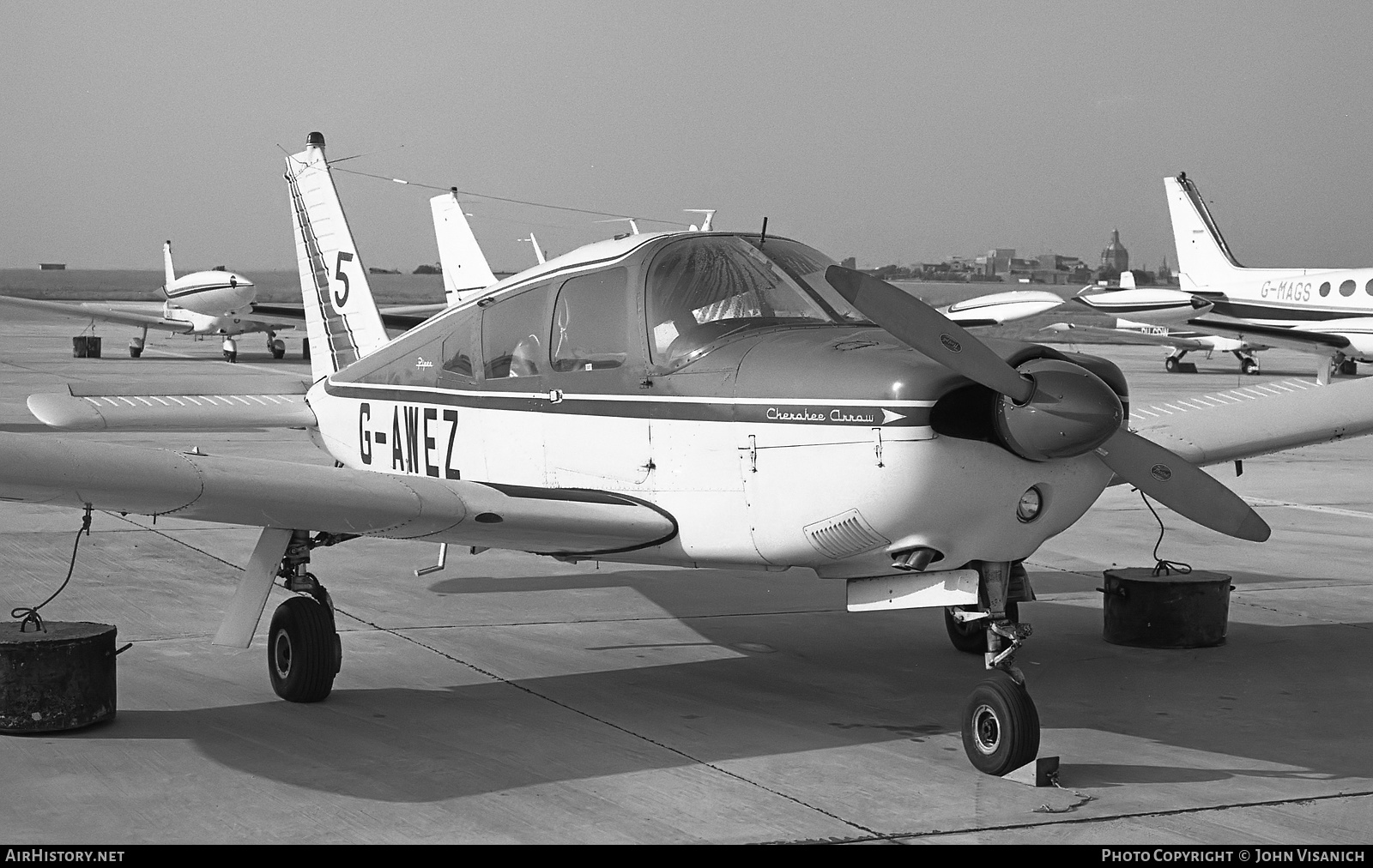 Aircraft Photo of G-AWEZ | Piper PA-28R-180 Cherokee Arrow | AirHistory.net #439718