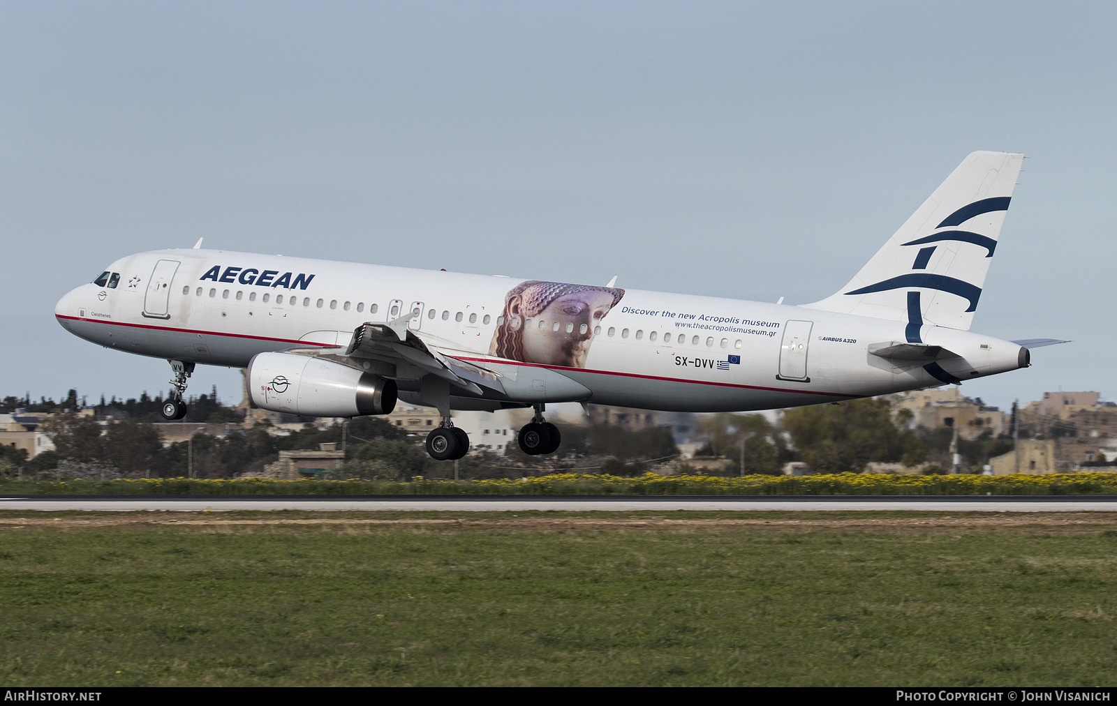Aircraft Photo of SX-DVV | Airbus A320-232 | Aegean Airlines | AirHistory.net #439730