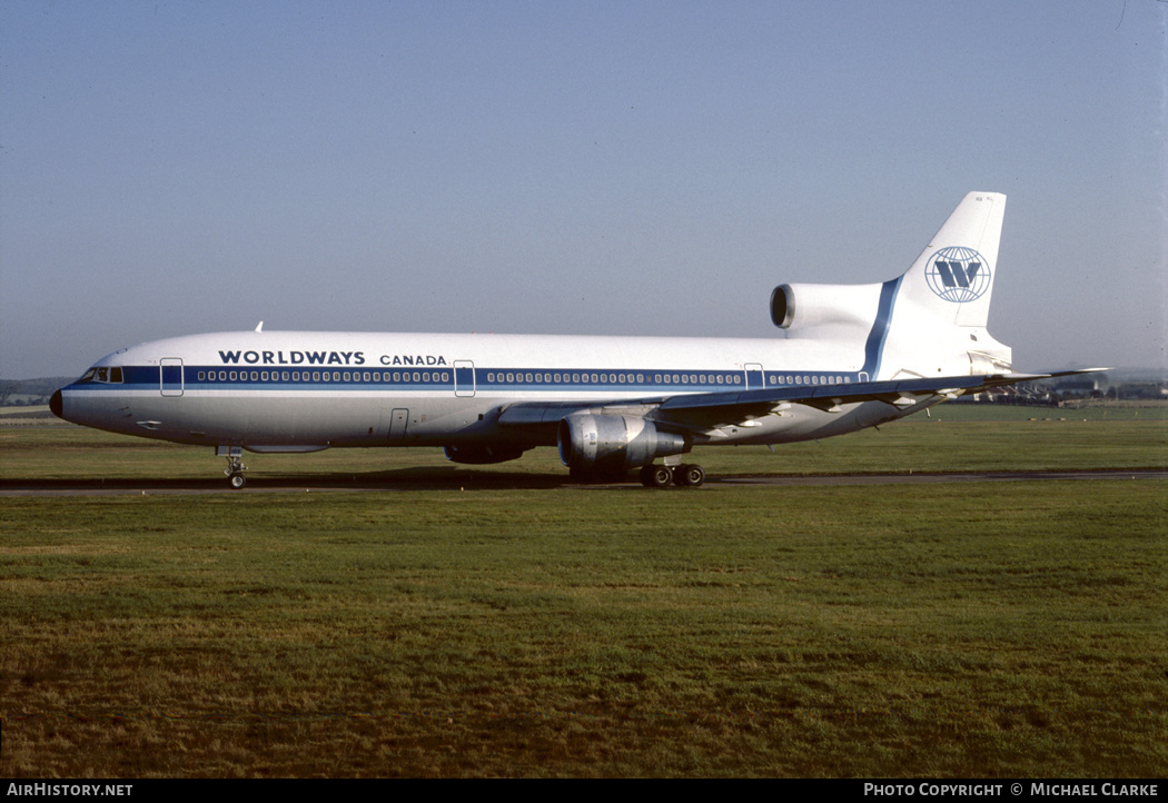 Aircraft Photo of C-GIFE | Lockheed L-1011-385-1-14 TriStar 100 | Worldways Canada | AirHistory.net #439749