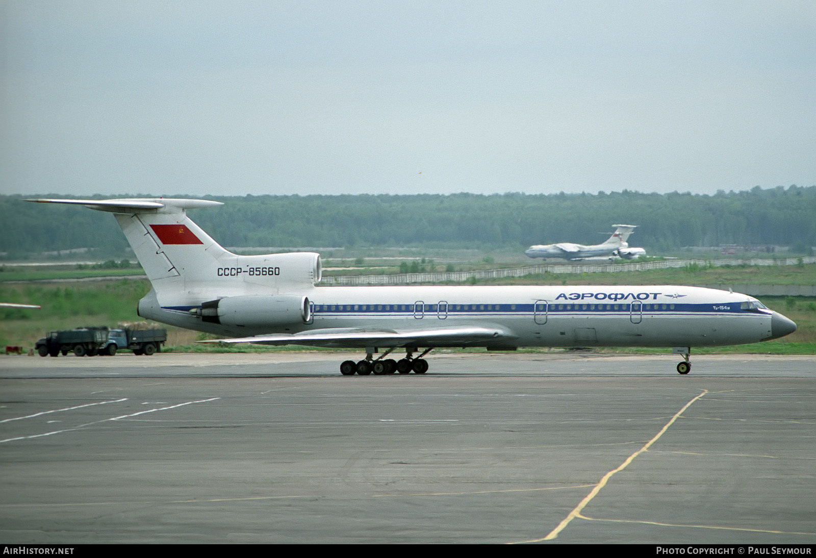 Aircraft Photo of CCCP-85660 | Tupolev Tu-154M | Aeroflot | AirHistory.net #439757