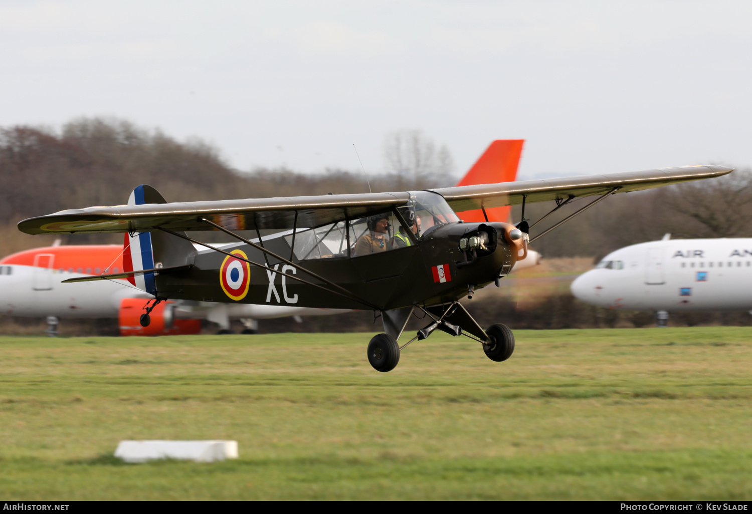 Aircraft Photo of G-BSYO | Piper J-3C-90 Cub | France - Army | AirHistory.net #439770