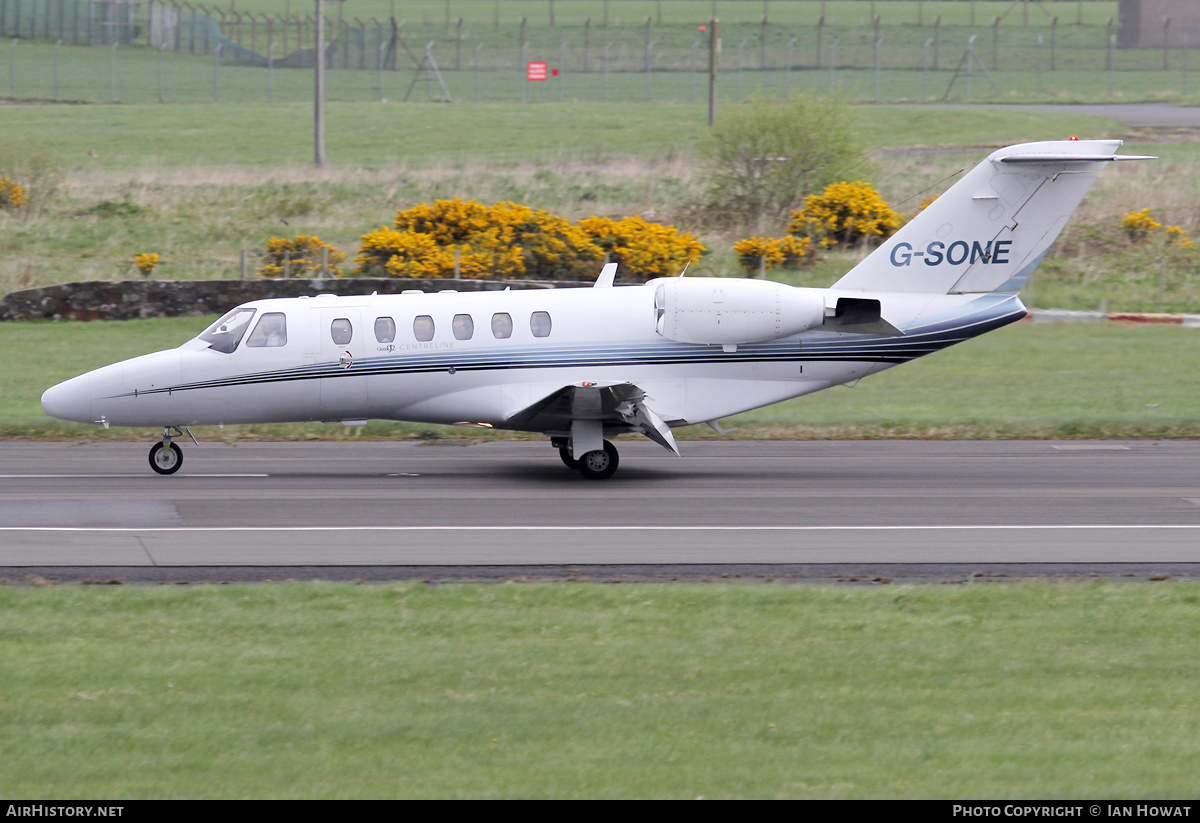 Aircraft Photo of G-SONE | Cessna 525A CitationJet CJ2 | Centreline Air | AirHistory.net #439788