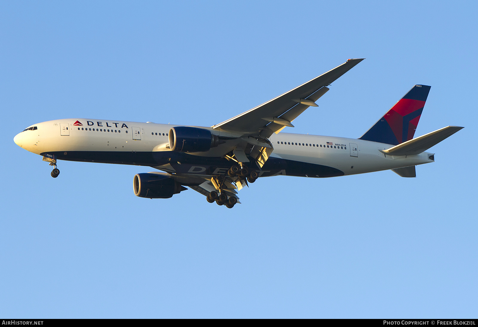 Aircraft Photo of N862DA | Boeing 777-232/ER | Delta Air Lines | AirHistory.net #439813