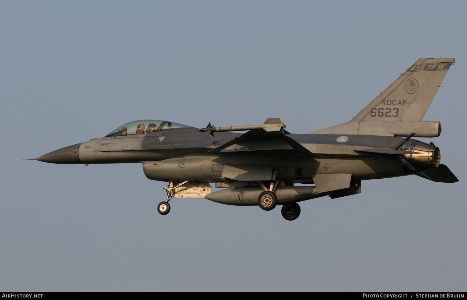 Aircraft Photo of 6623 | Lockheed Martin F-16A Fighting Falcon | Taiwan - Air Force | AirHistory.net #439824