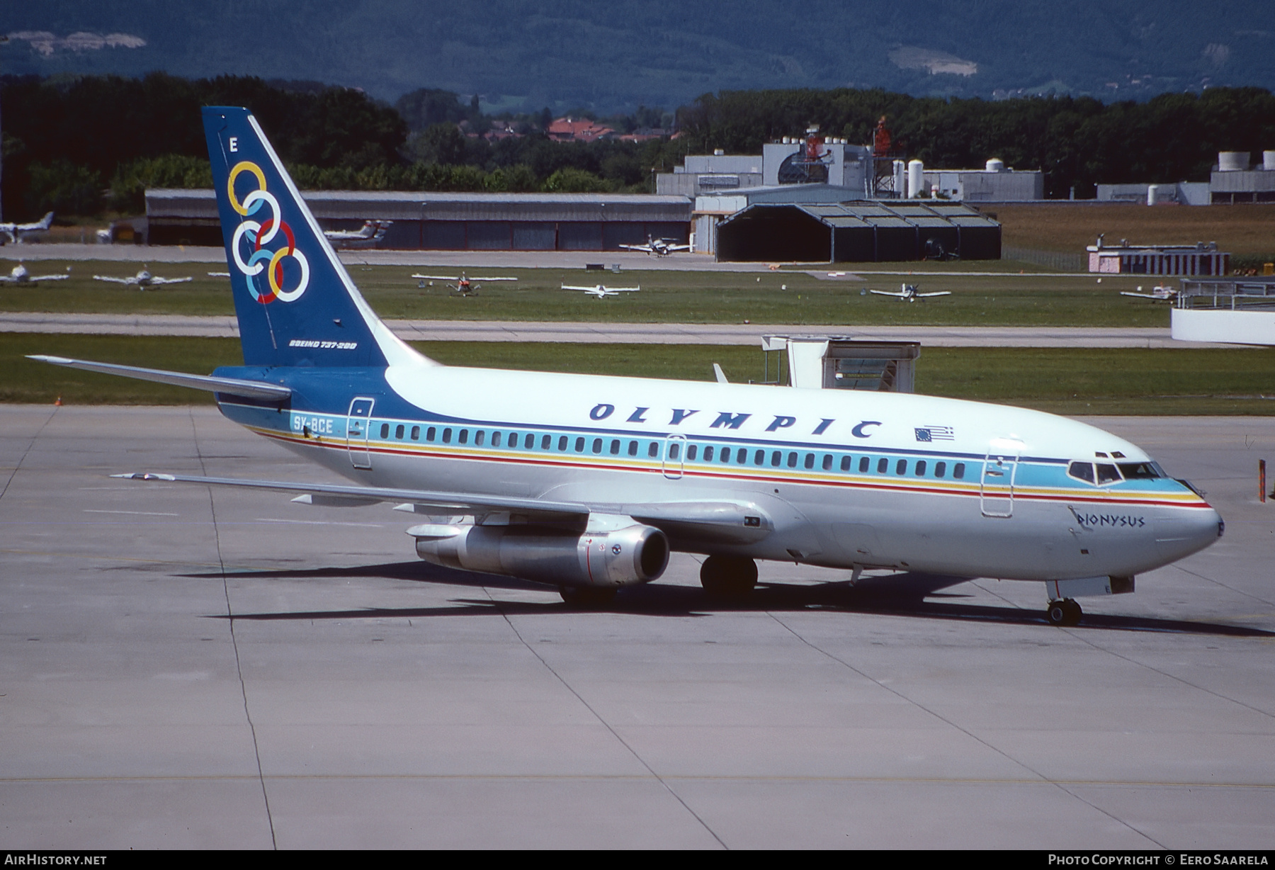 Aircraft Photo of SX-BCE | Boeing 737-284/Adv | Olympic | AirHistory.net #439830