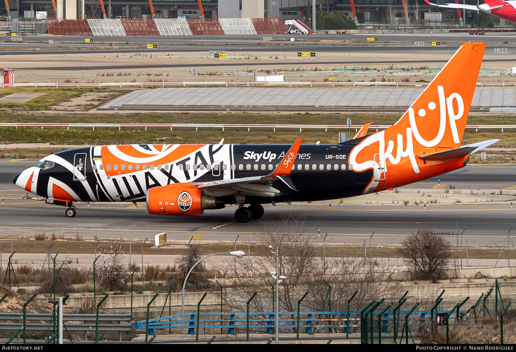 Aircraft Photo of UR-SQE | Boeing 737-75C | SkyUp Airlines | AirHistory.net #439834