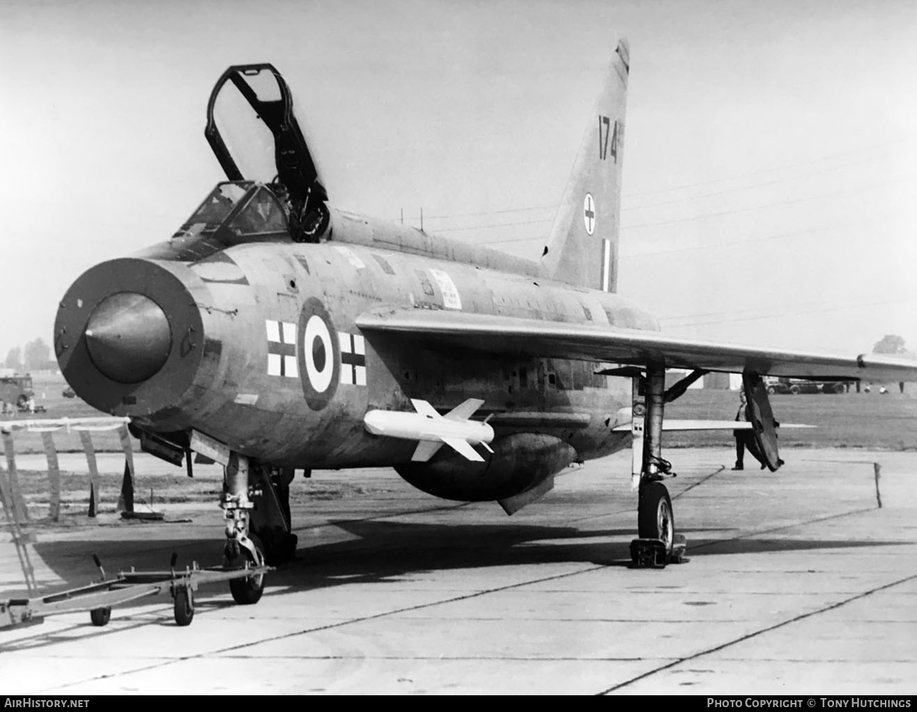 Aircraft Photo of XM174 | English Electric Lightning F1A | UK - Air Force | AirHistory.net #439841
