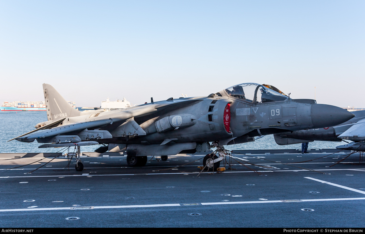 Aircraft Photo of MM7215 | Boeing AV-8B Harrier II+ | Italy - Navy | AirHistory.net #439848