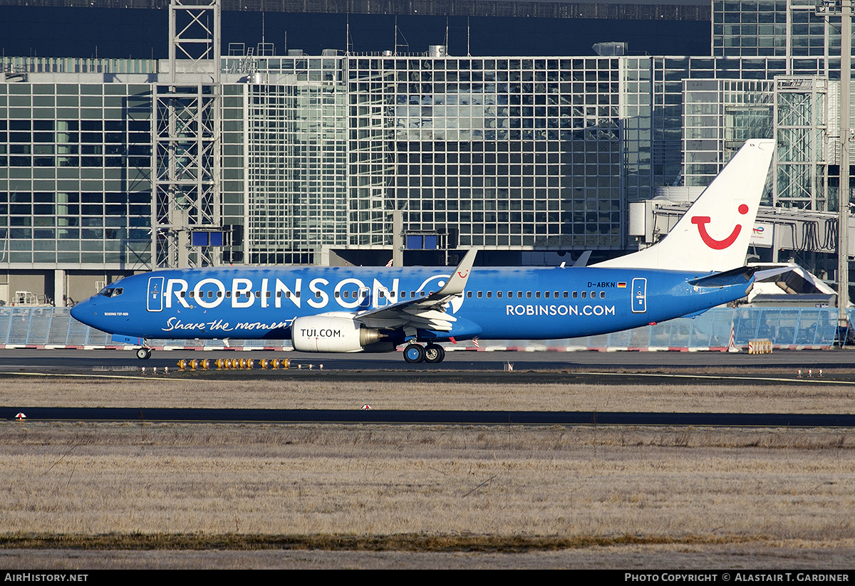 Aircraft Photo of D-ABKN | Boeing 737-86J | TUI | AirHistory.net #439851