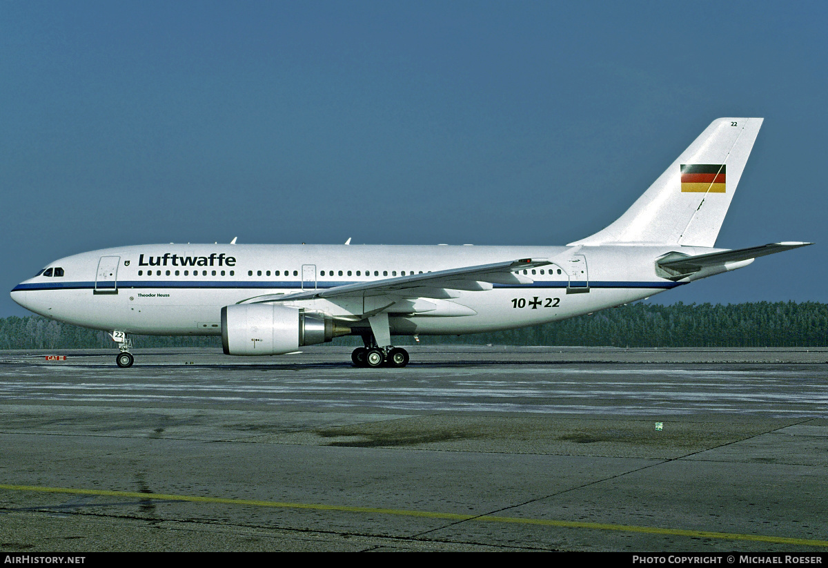 Aircraft Photo of 1022 | Airbus A310-304 | Germany - Air Force | AirHistory.net #439868