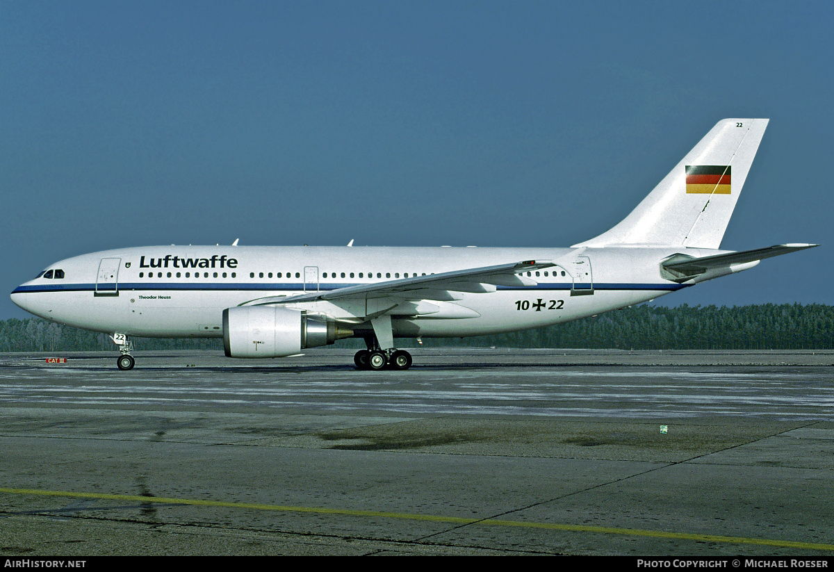 Aircraft Photo of 1022 | Airbus A310-304 | Germany - Air Force | AirHistory.net #439868