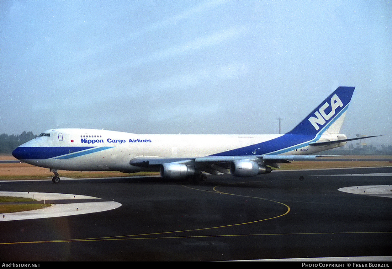 Aircraft Photo of JA8167 | Boeing 747-281F/SCD | Nippon Cargo Airlines - NCA | AirHistory.net #439882