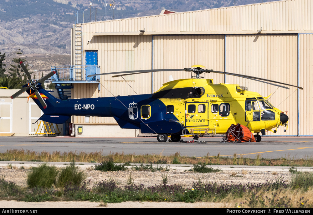 Aircraft Photo of EC-NPO | Aerospatiale AS-332L2 Super Puma | Infocam - Incendios Forestales de Castilla-La Mancha | AirHistory.net #439897