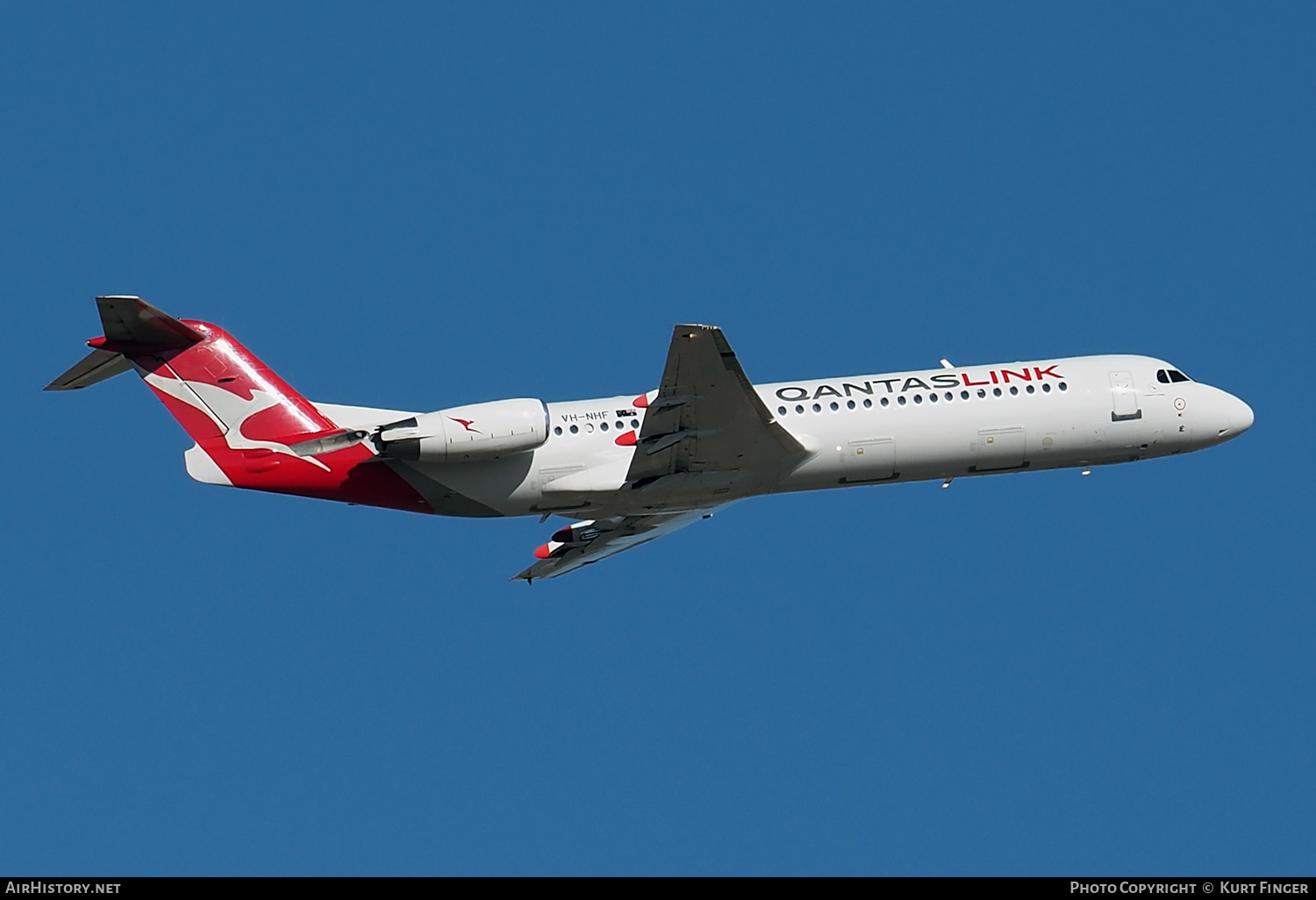Aircraft Photo of VH-NHF | Fokker 100 (F28-0100) | QantasLink | AirHistory.net #439942