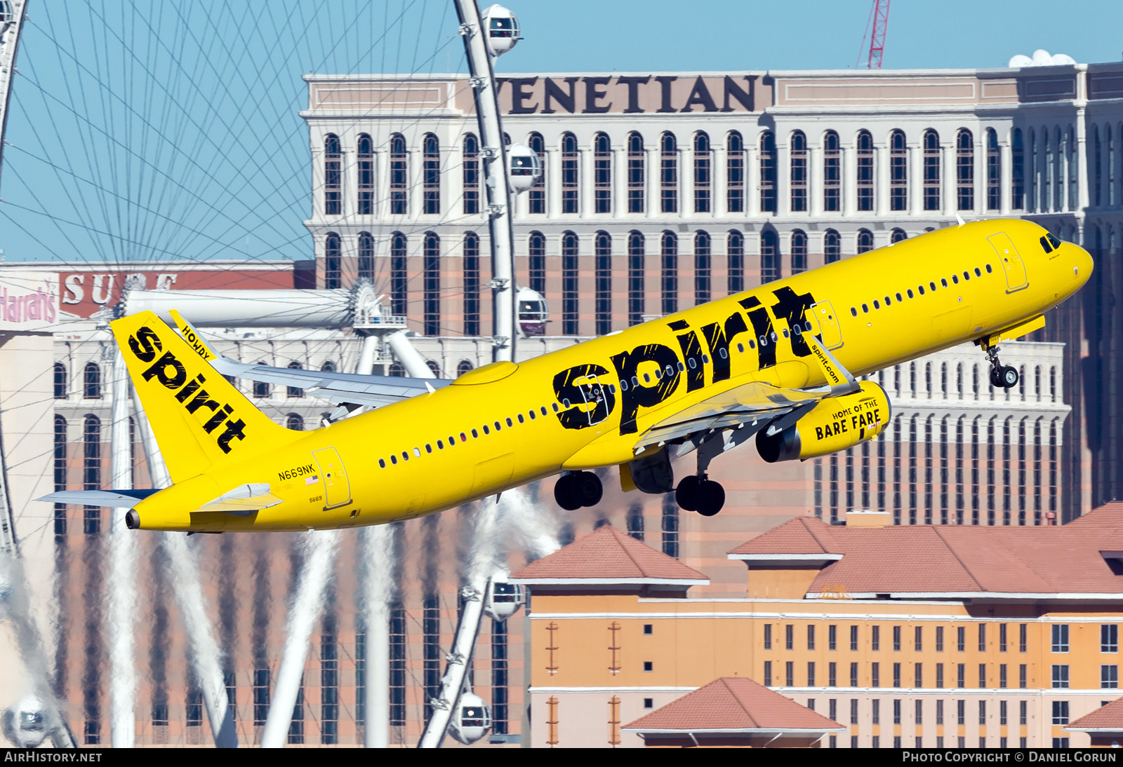 Aircraft Photo of N669NK | Airbus A321-231 | Spirit Airlines | AirHistory.net #439951