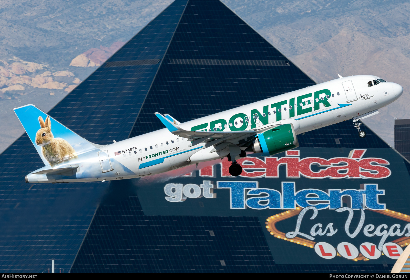 Aircraft Photo of N349FR | Airbus A320-251N | Frontier Airlines | AirHistory.net #439953