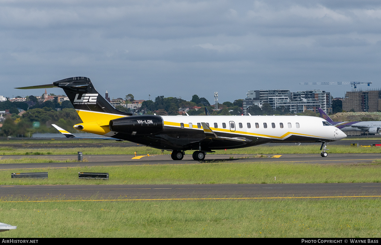 Aircraft Photo of VH-LON | Bombardier Global 7500 (BD-700-2A12) | LEE - Lance East Enterprises | AirHistory.net #439965