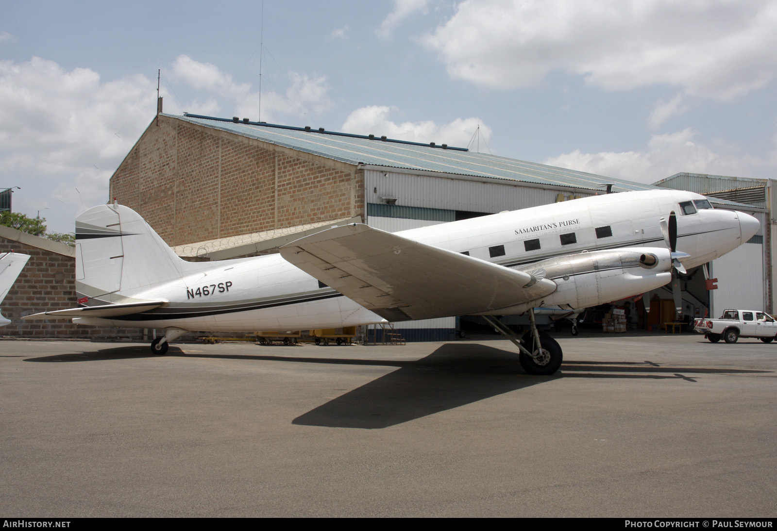 Aircraft Photo of N467SP | Dodson DC-3C-TP | Samaritan's Purse International Relief | AirHistory.net #439989