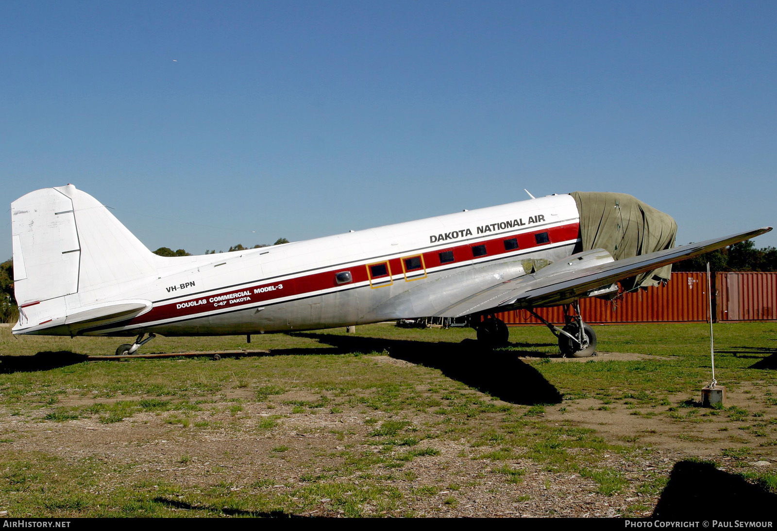 Aircraft Photo of VH-BPN | Douglas C-47B Skytrain | Dakota National Air | AirHistory.net #439991