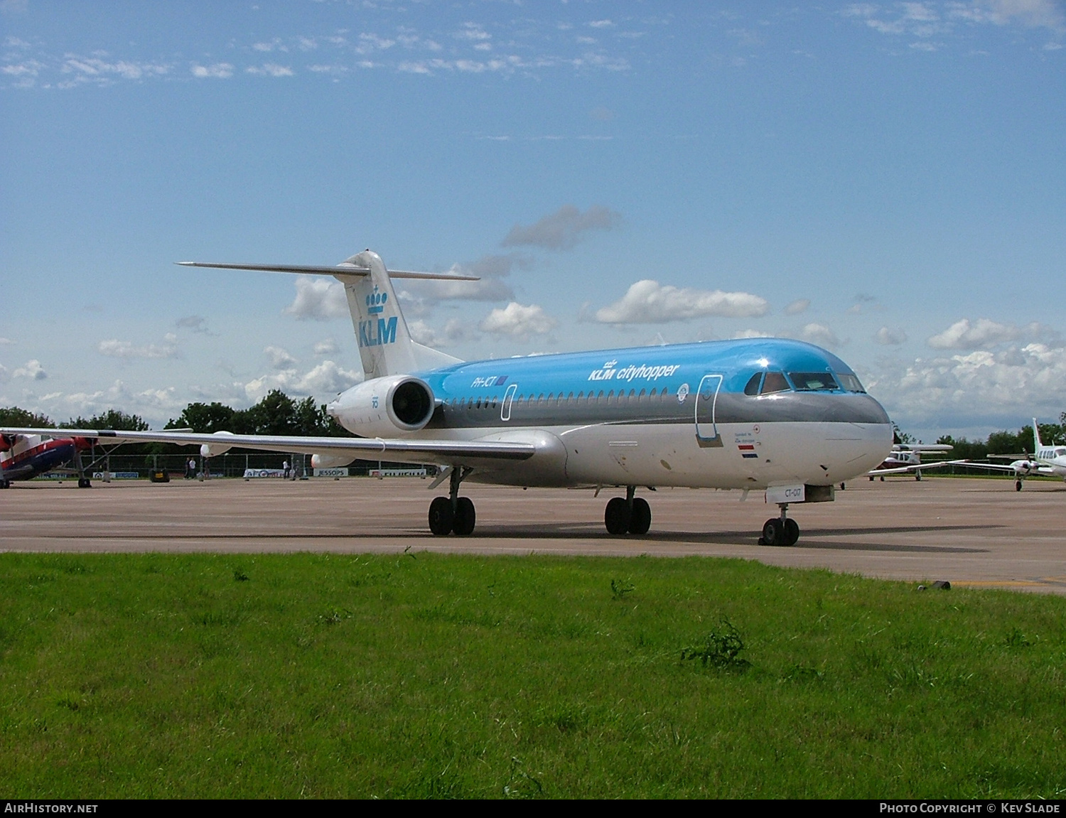 Aircraft Photo of PH-JCT | Fokker 70 (F28-0070) | KLM Cityhopper | AirHistory.net #439992