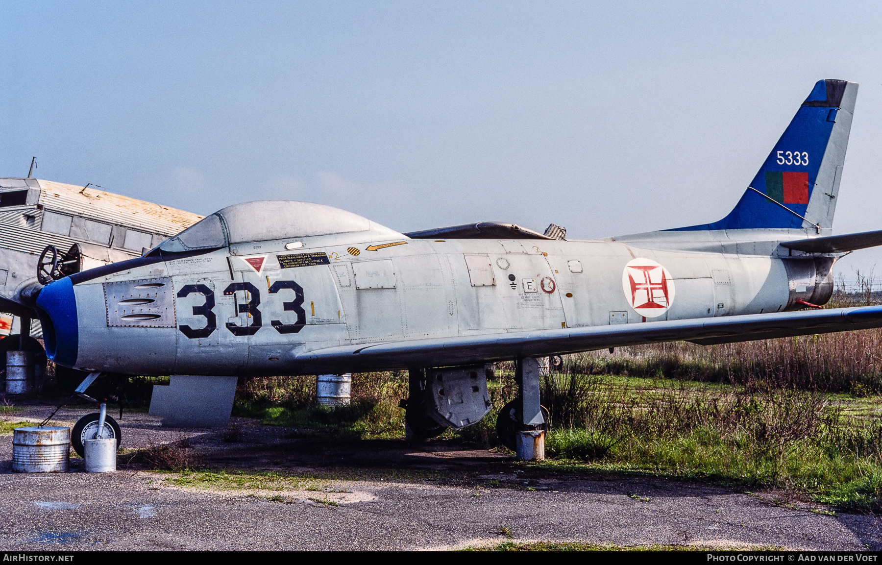Aircraft Photo of 5333 / 333 | North American F-86F Sabre | Portugal - Air Force | AirHistory.net #440034