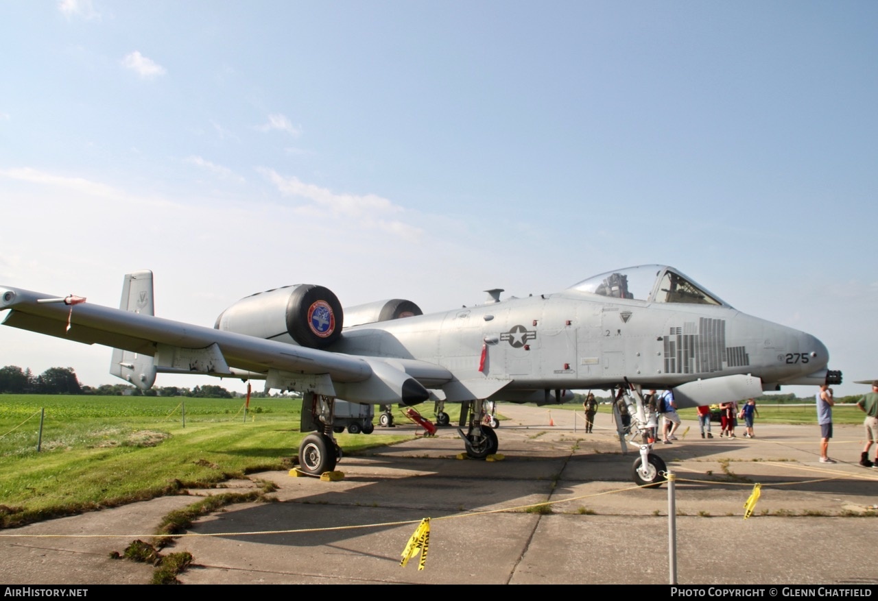 Aircraft Photo of 80-0275 / AF80-275 | Fairchild A-10C Thunderbolt II | USA - Air Force | AirHistory.net #440052