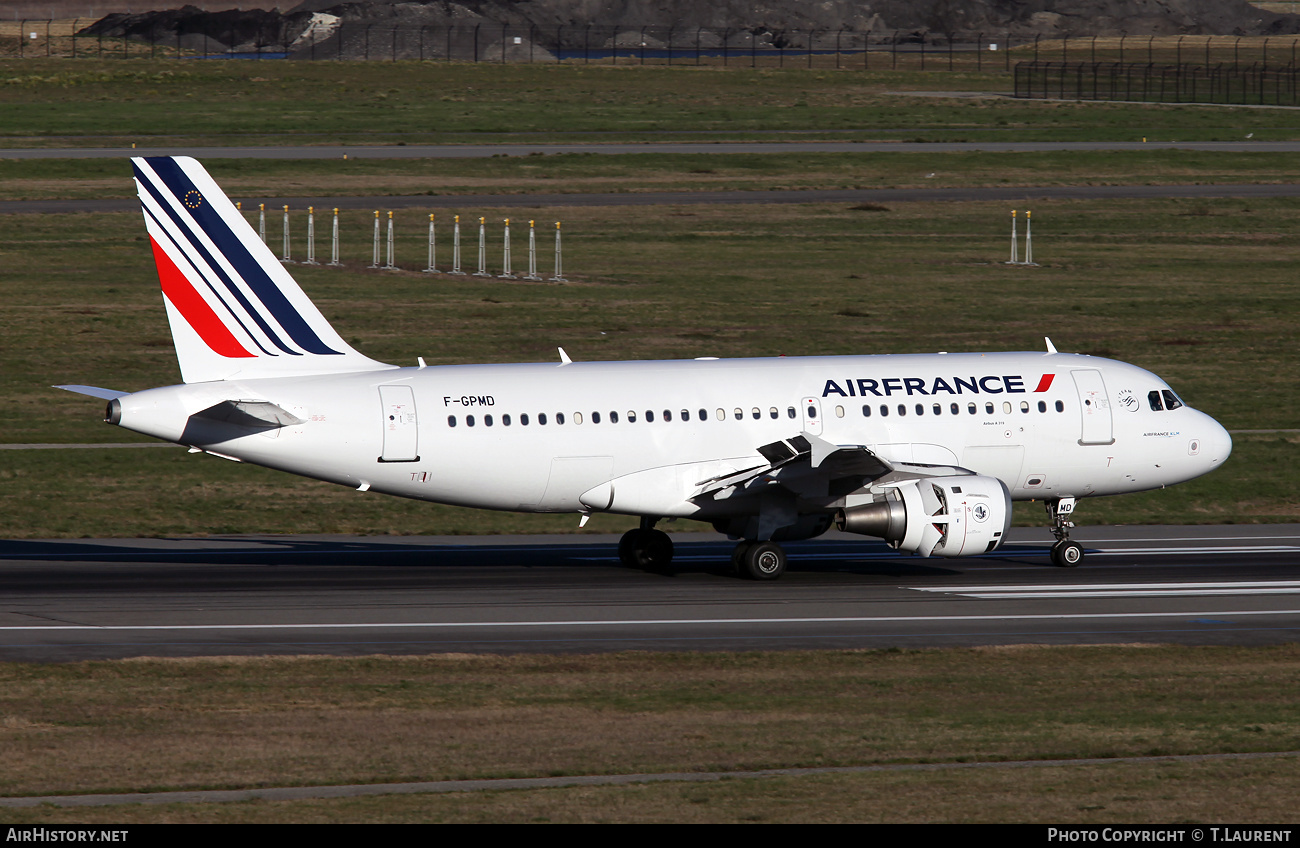 Aircraft Photo of F-GPMD | Airbus A319-113 | Air France | AirHistory.net #440058