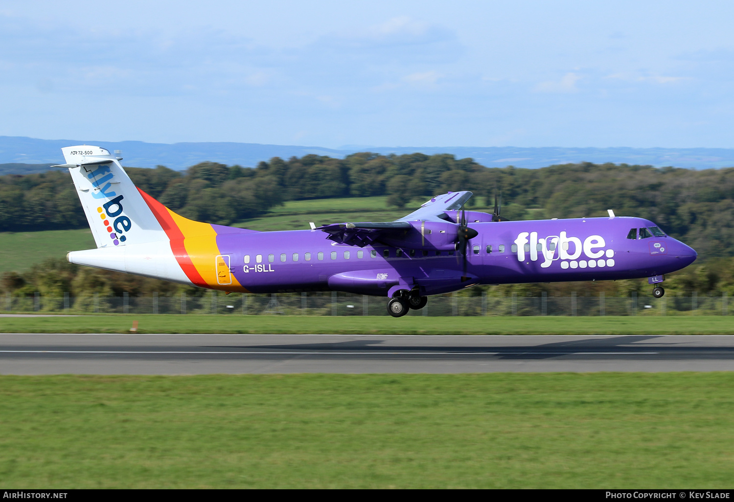 Aircraft Photo of G-ISLL | ATR ATR-72-500 (ATR-72-212A) | Blue Islands | Flybe | AirHistory.net #440084