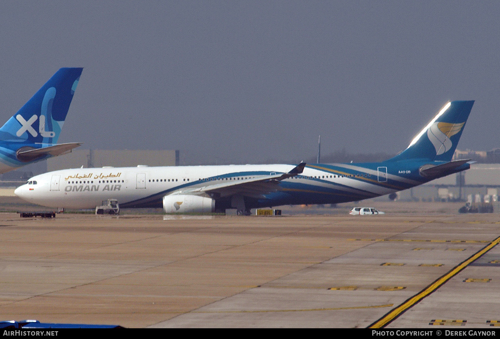 Aircraft Photo of A4O-DB | Airbus A330-343 | Oman Air | AirHistory.net #440088