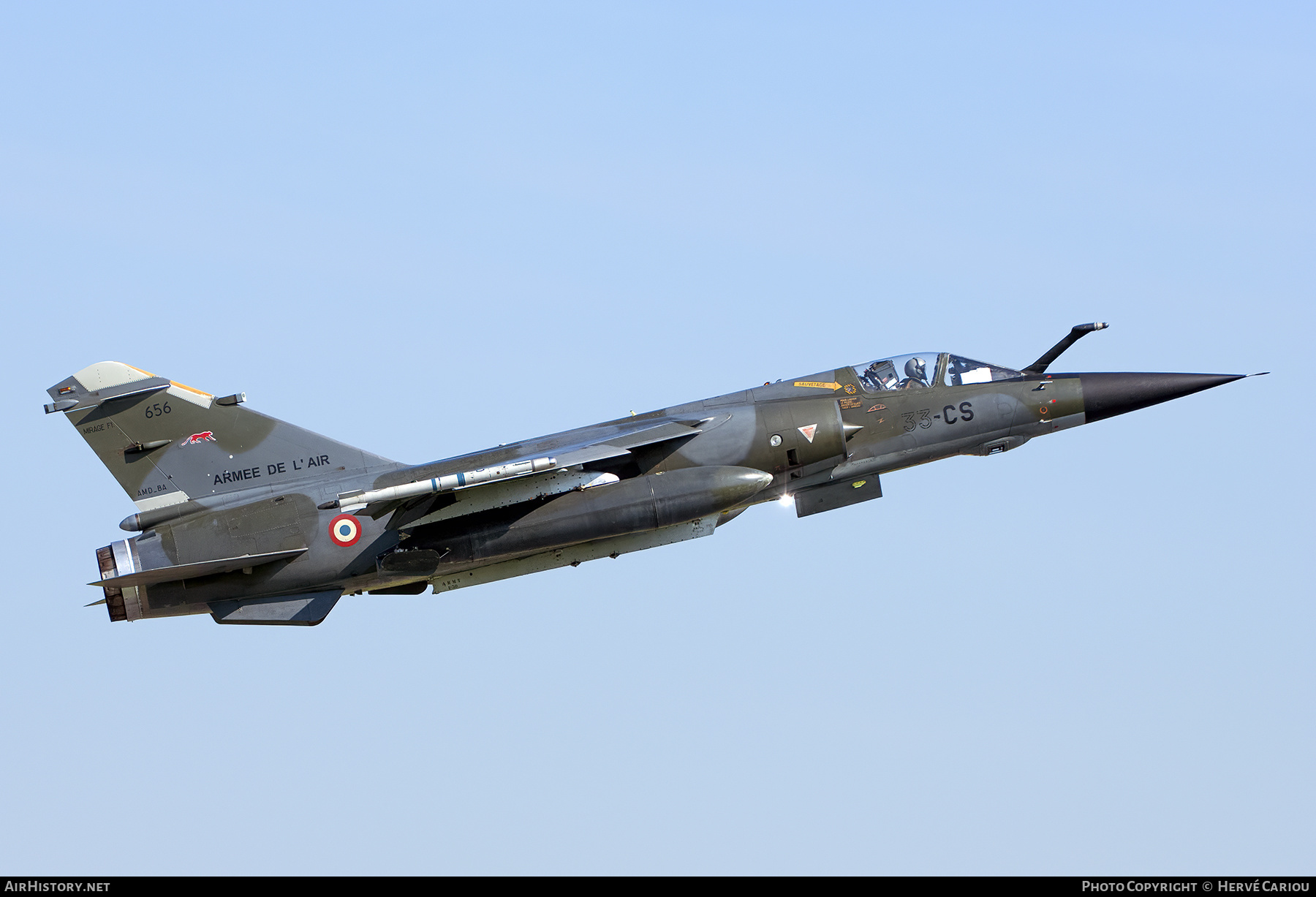 Aircraft Photo of 656 | Dassault Mirage F1CR | France - Air Force | AirHistory.net #440093