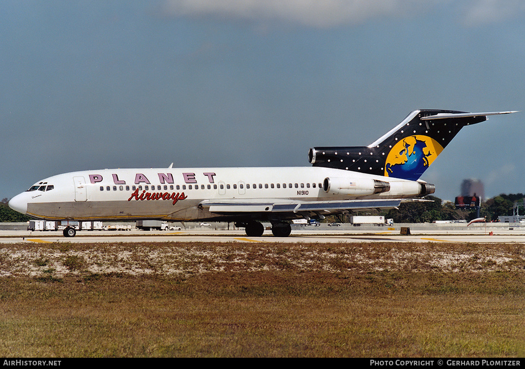 Aircraft Photo of N1910 | Boeing 727-23 | Planet Airways | AirHistory.net #440099