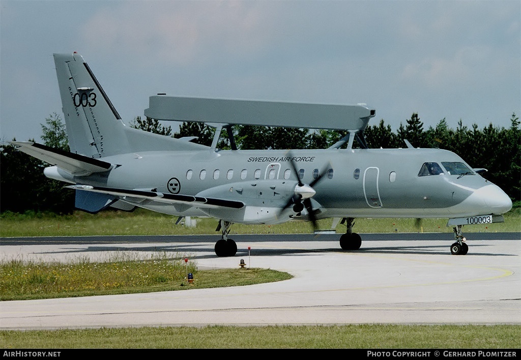Aircraft Photo of 100003 | Saab S100D Argus (340AEW) | Sweden - Air Force | AirHistory.net #440102