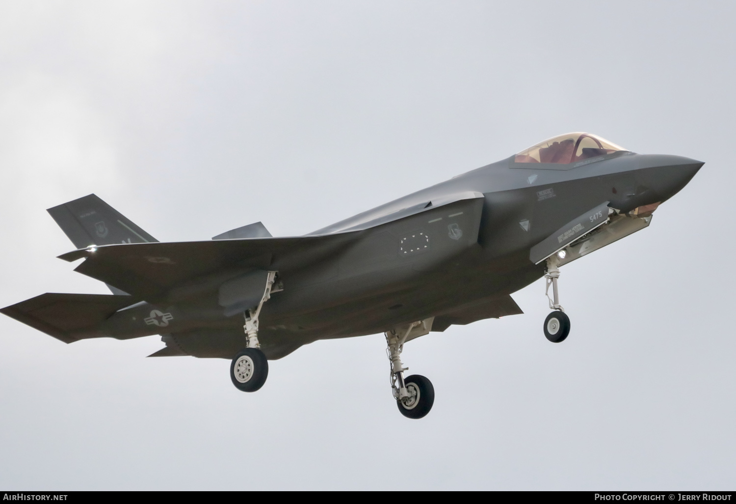 Aircraft Photo of 19-5475 | Lockheed Martin F-35A Lightning II | USA - Air Force | AirHistory.net #440114