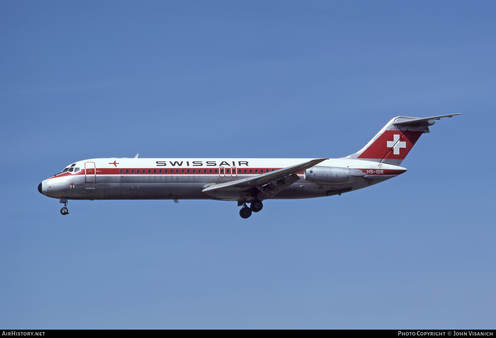 Aircraft Photo of HB-IDR | McDonnell Douglas DC-9-32 | Swissair | AirHistory.net #440124