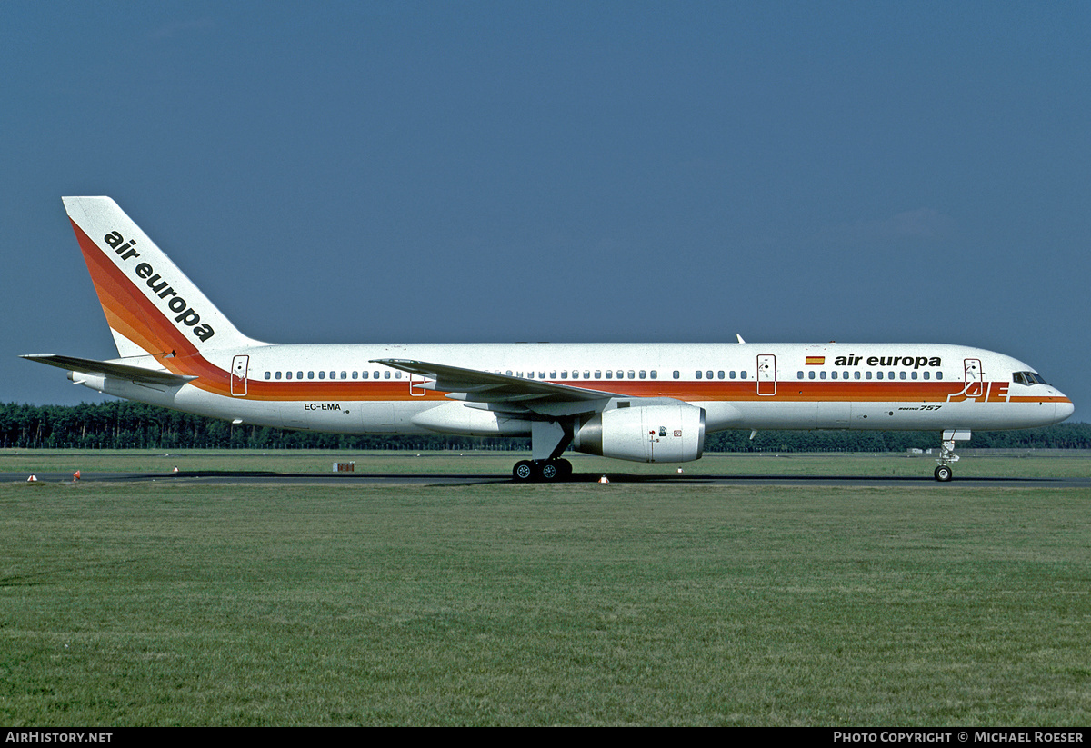 Aircraft Photo of EC-EMA | Boeing 757-236 | Air Europa | AirHistory.net #440127