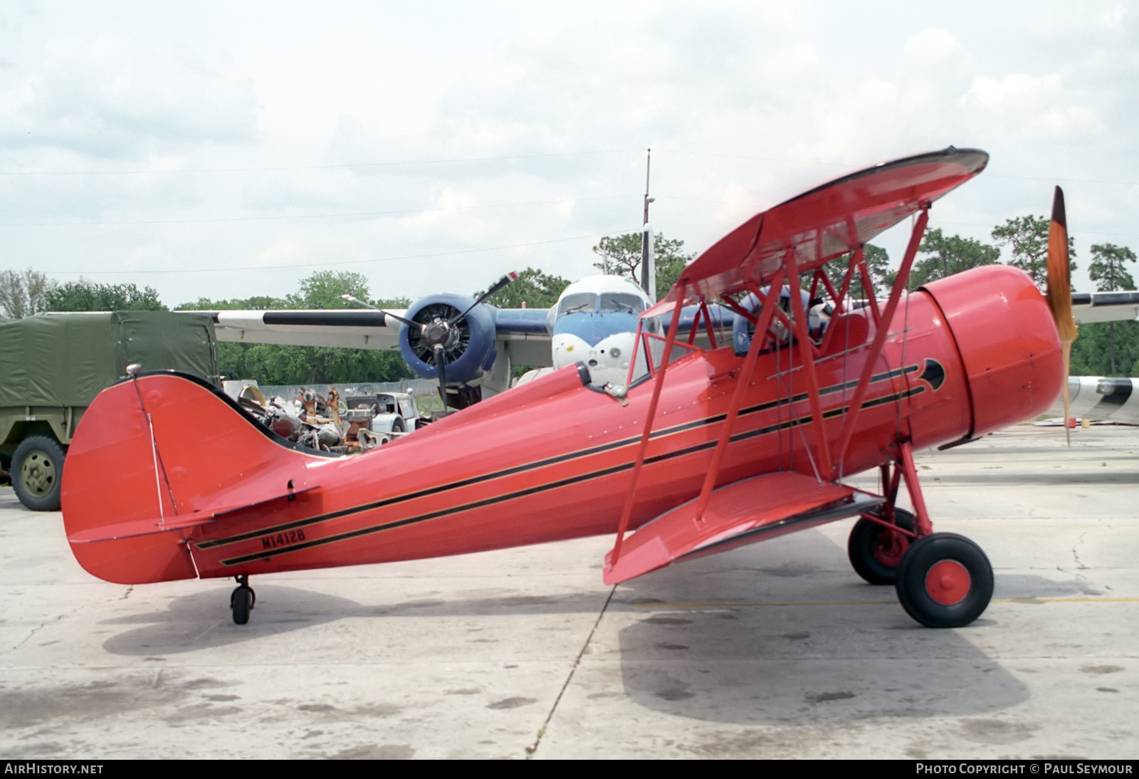 Aircraft Photo of N14128 | Waco YMF | AirHistory.net #440152