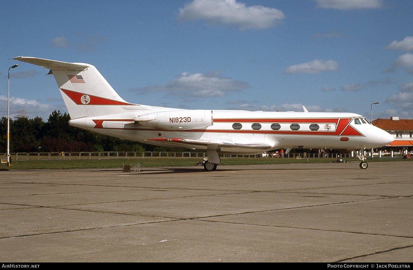 Aircraft Photo of N1823D | Grumman G-1159 Gulfstream II | Champion Co. | AirHistory.net #440154