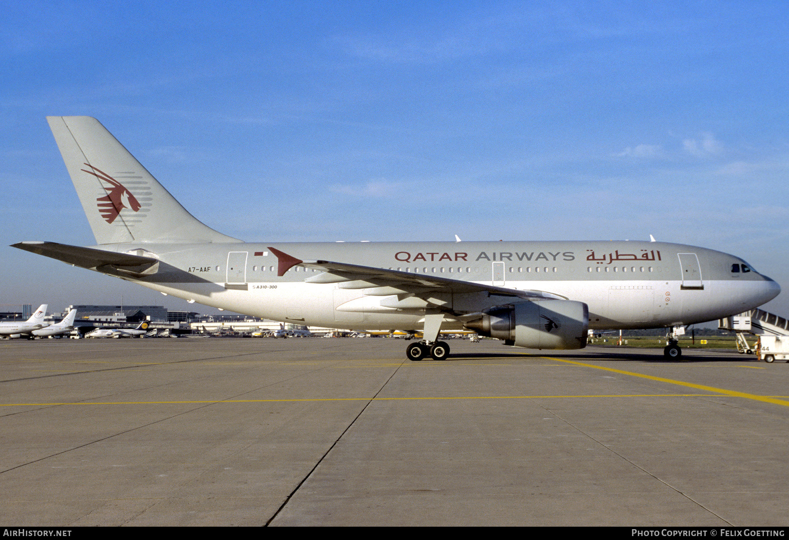 Aircraft Photo of A7-AAF | Airbus A310-304 | Qatar Airways | AirHistory.net #440156