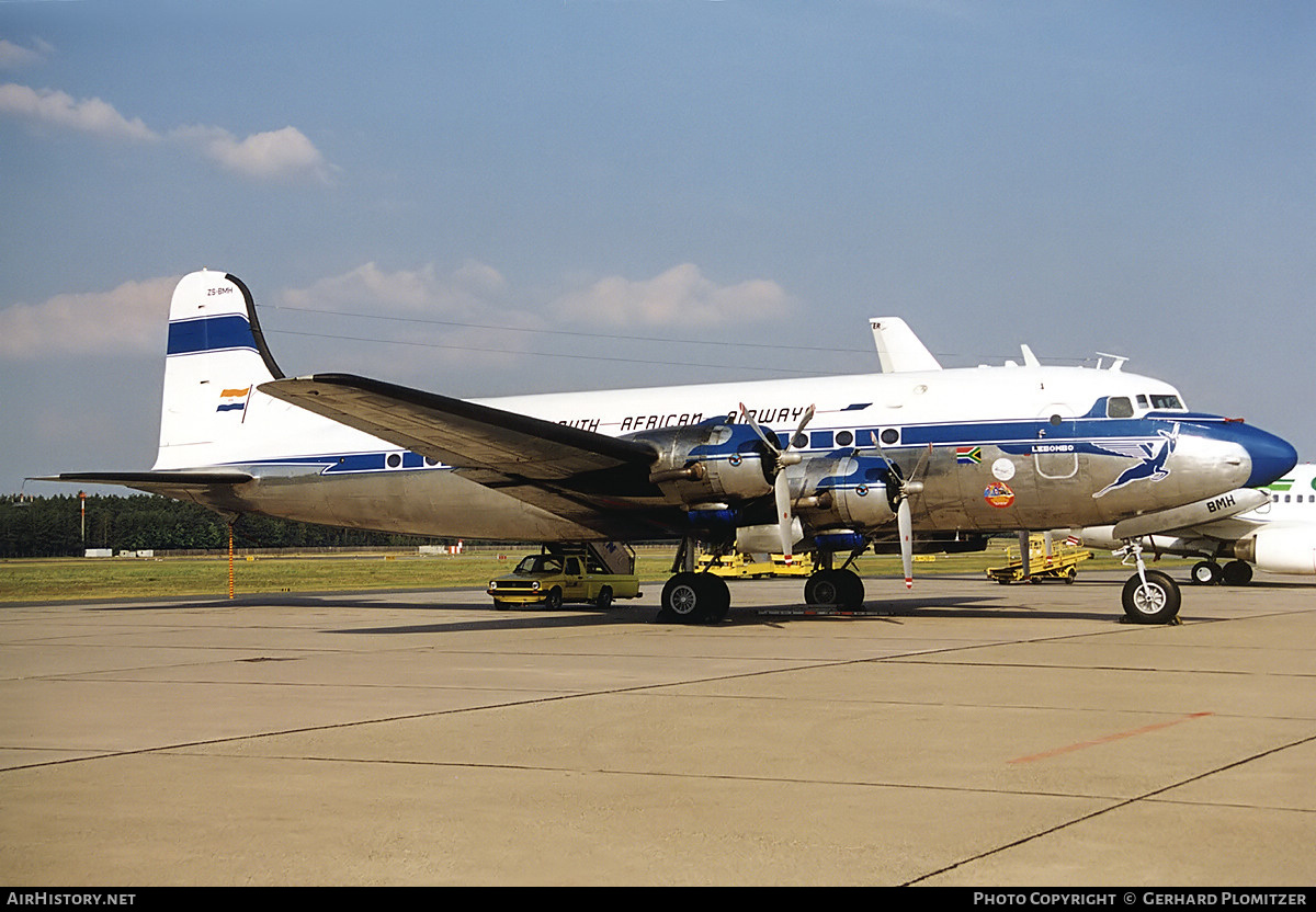 Aircraft Photo of ZS-BMH | Douglas DC-4-1009 | South African Airways - Suid-Afrikaanse Lugdiens | AirHistory.net #440159