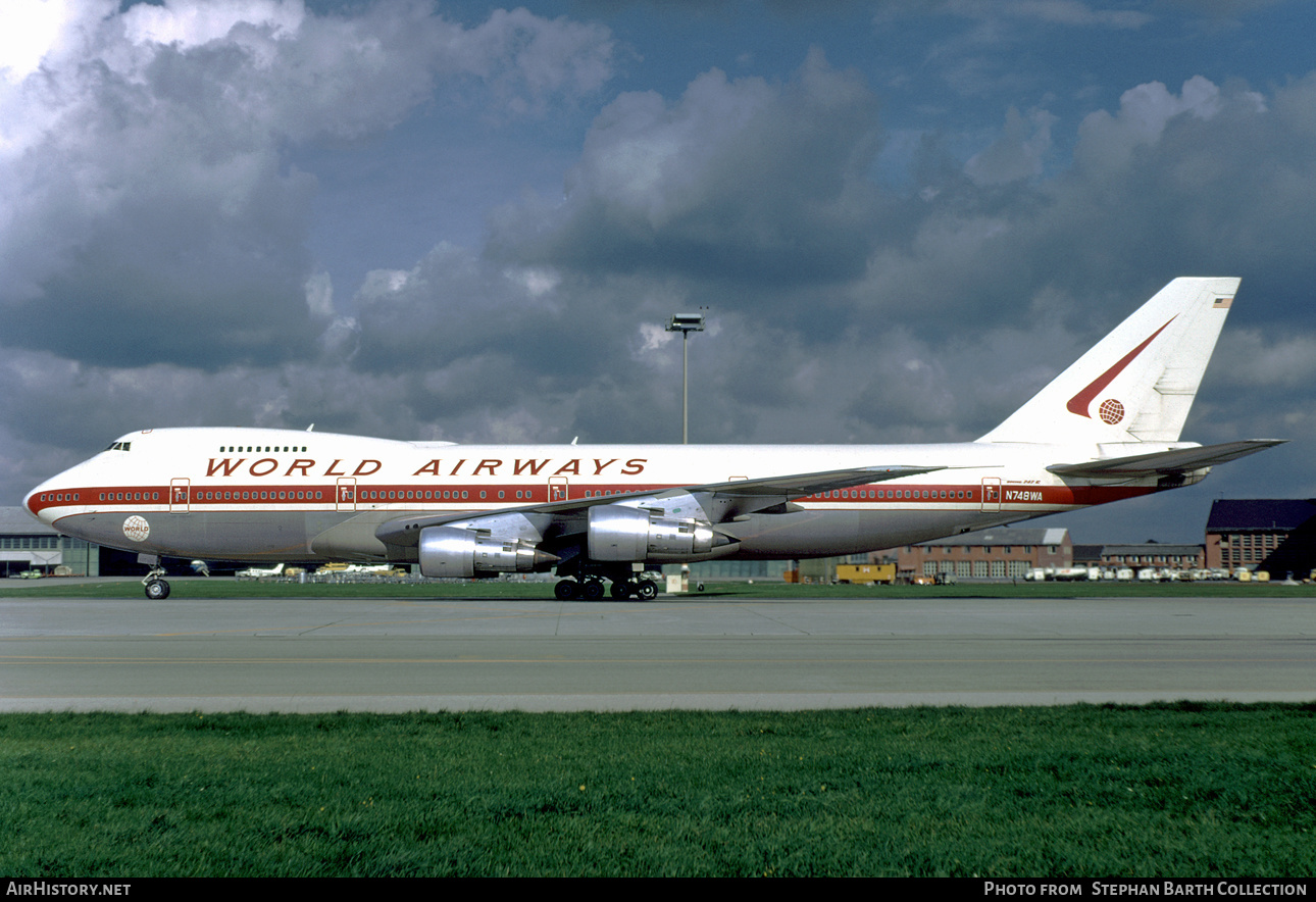 Aircraft Photo of N748WA | Boeing 747-273C | World Airways | AirHistory.net #440161